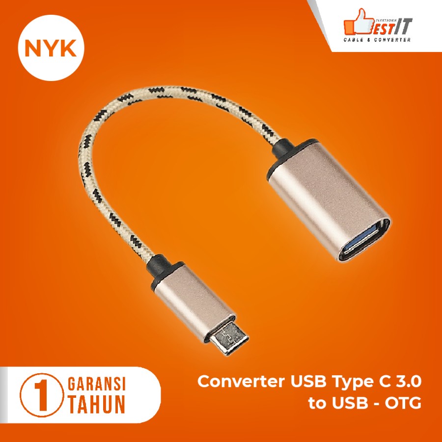 OTG Type C Male to USB Female 3.0 Kabel