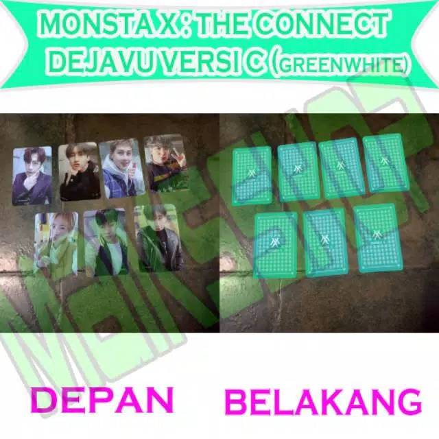 Monsta X The Connect Deja Vu Photocard