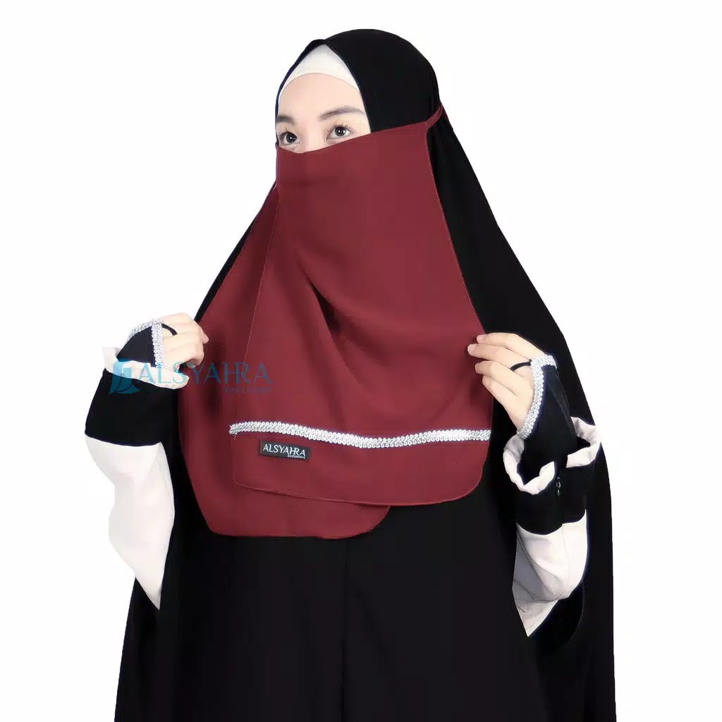 Alsyahra Exclusive Cadar Tali 2 Layer Zahrah Sifon Premium