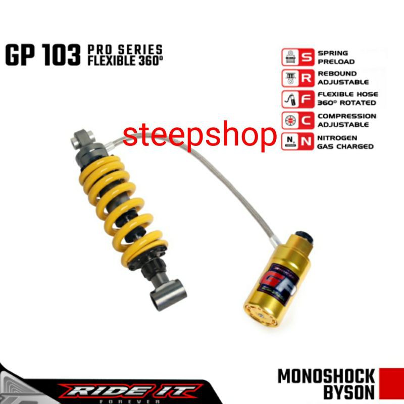 shockbreaker ride it gp 103 yamaha byson double click