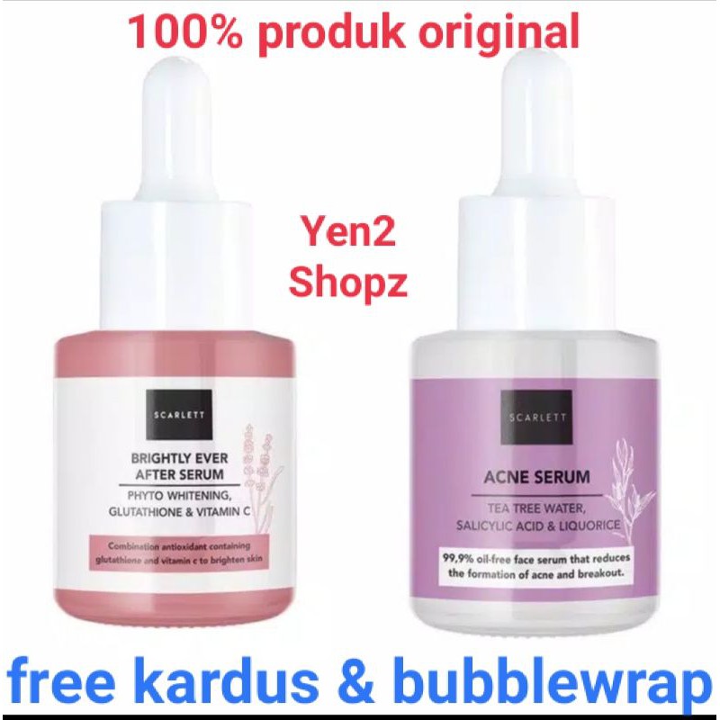 Paket Scarlett Whitening Isi 4 Item