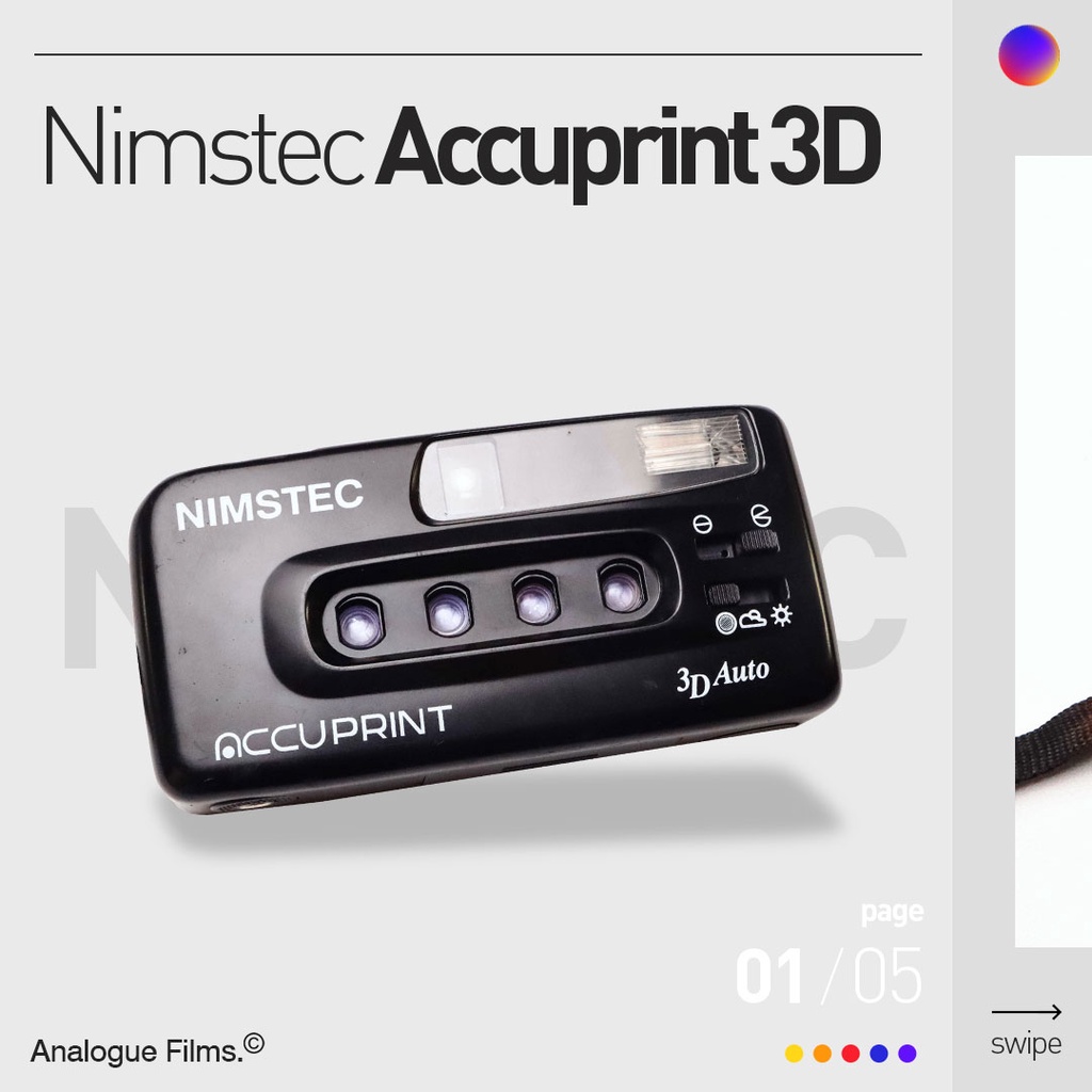 Kamera Analog 3D Nimstec Mulus Normal 