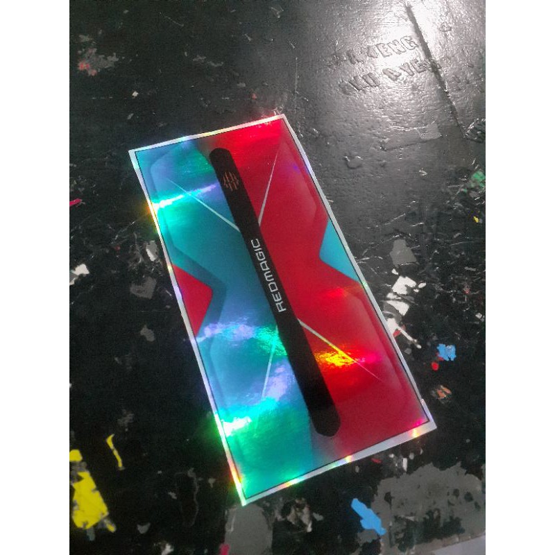 Garskin / Skin Handphone hologram - Semua Model HP bagian belakng