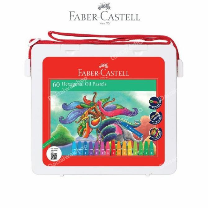 

Terbaru Crayon oil pastel hexagonal Faber castell 60 warna