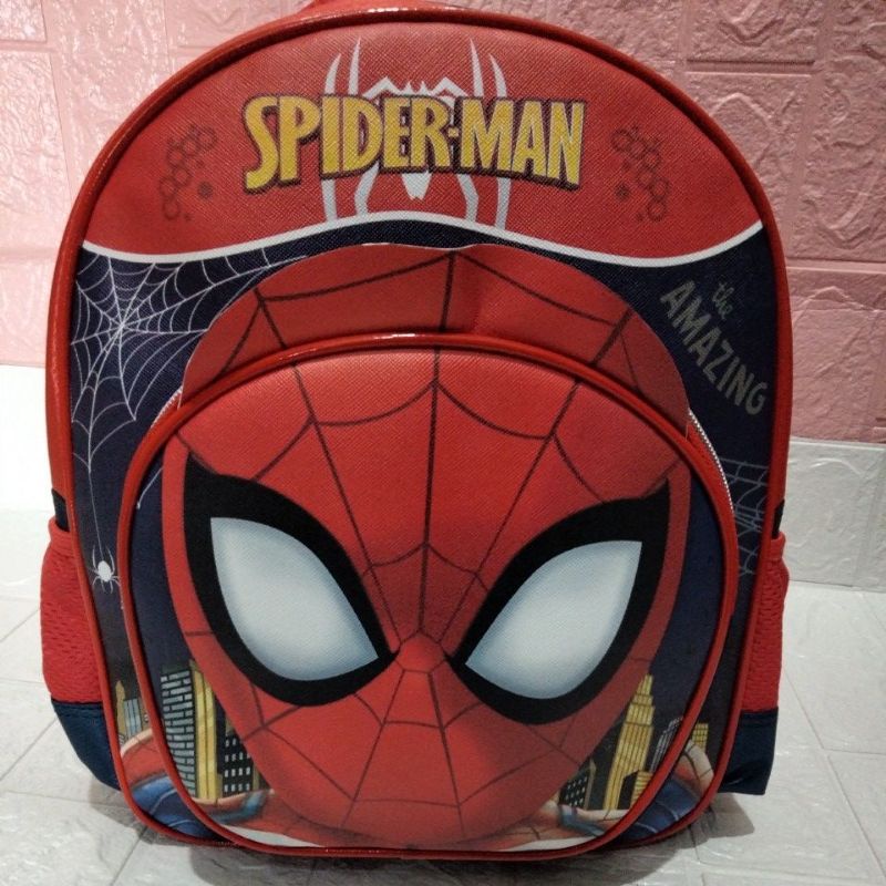 Tas sekolah spiderman TK