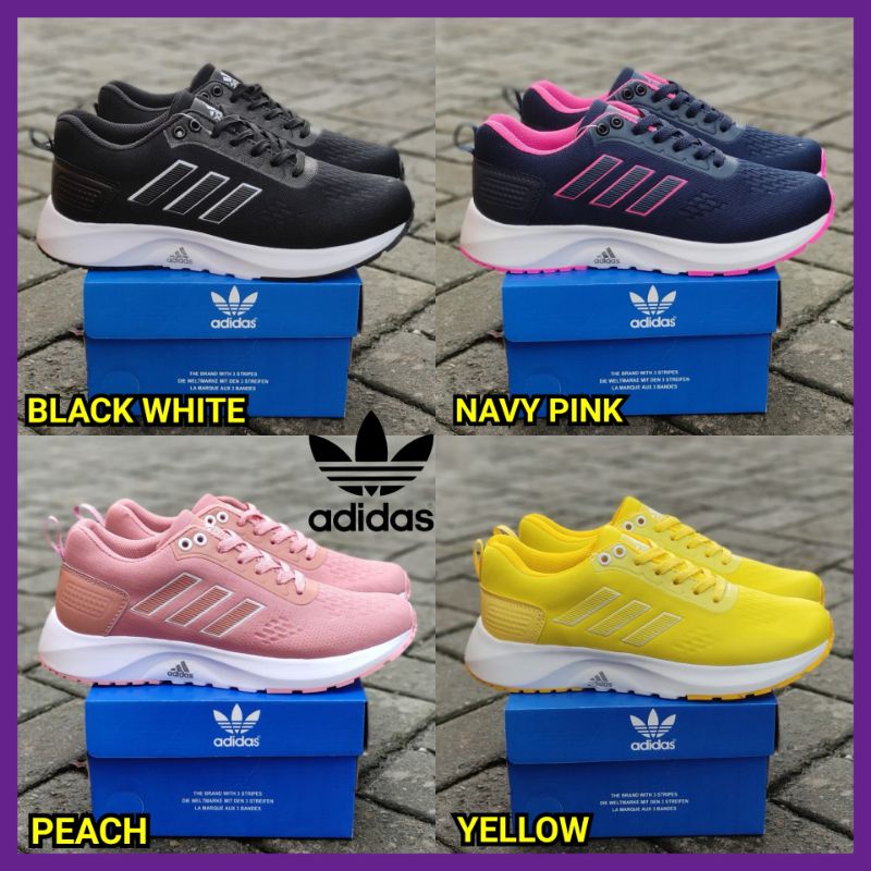 Sepatu Adidas Olahraga Wanita - Sepatu Adidas Import - Sepatu Aerobik Senam Zumba Adidas