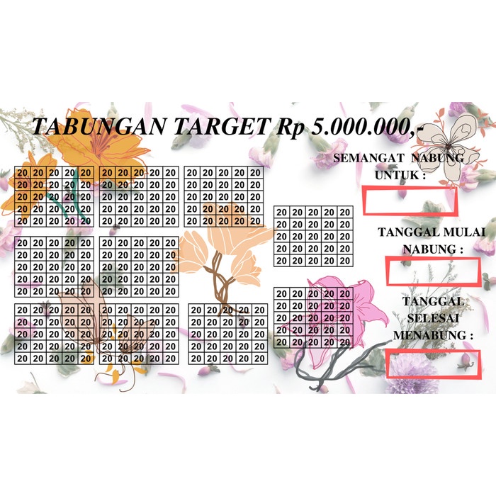 CELENGAN- CELENGAN TARGET 10 JUTA VIRAL TIKTOK - LARGE BUKA TUTUP - TARGET 10JUTA, PECAHAN 10K