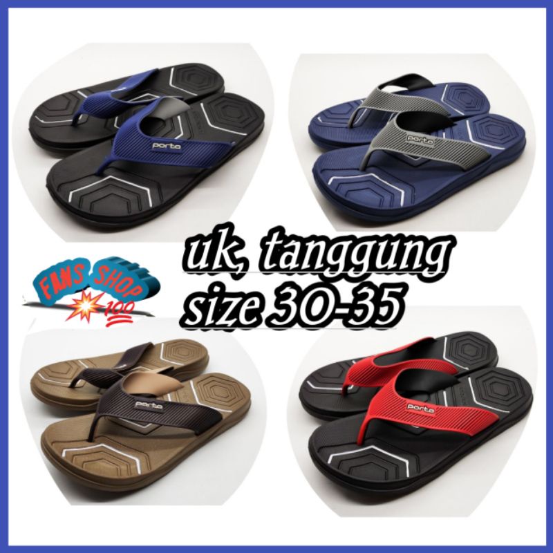 Sandal Japit porto anak tanggung(1042)