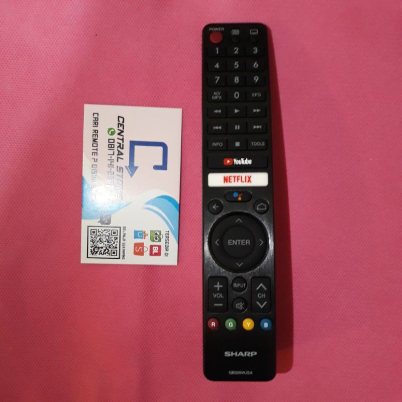 Remote TV Android Sharp GB326WJSA