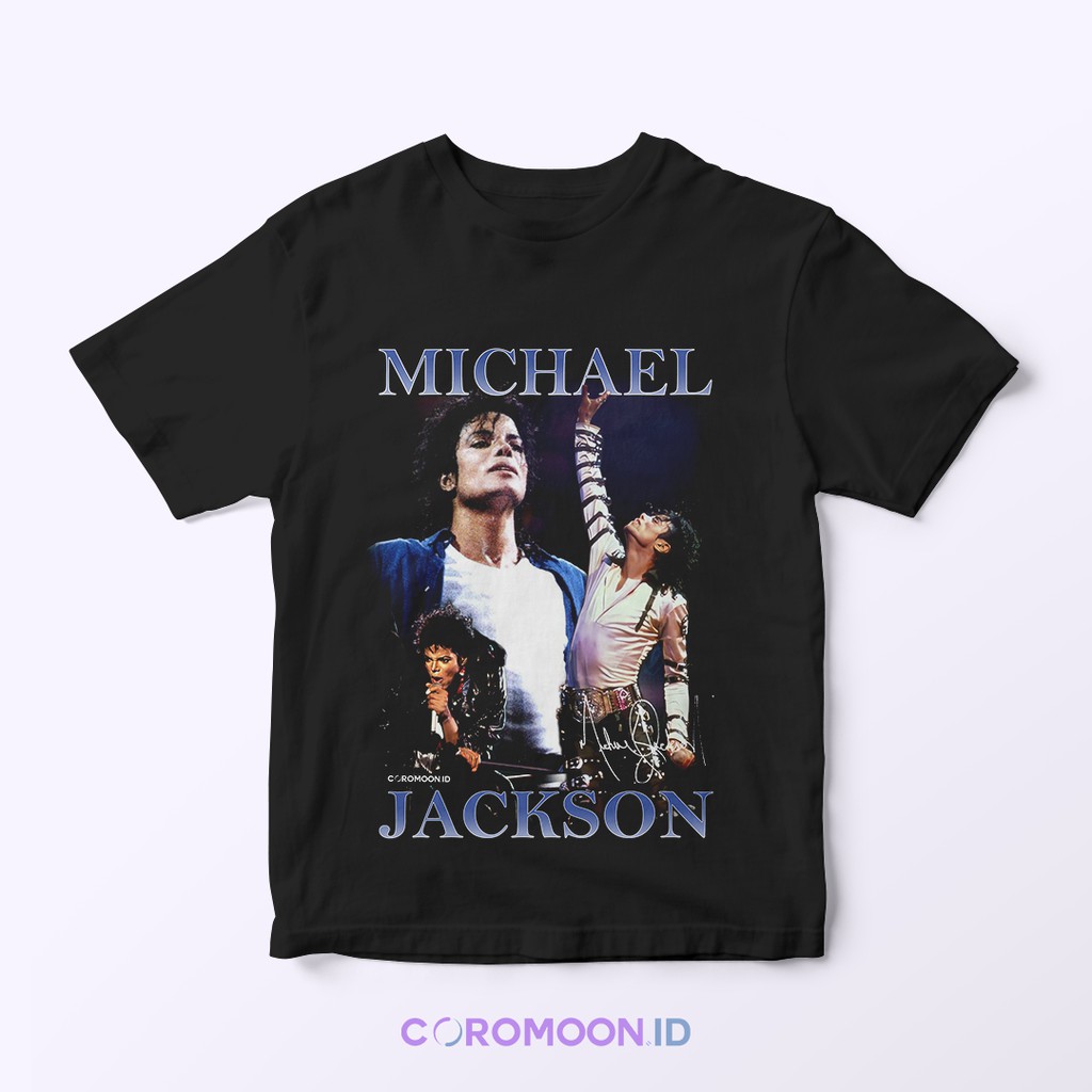 MICHAEL JACKSON BAD TOUR HOMAGE TEE - KAOS MICHAEL JACKSON