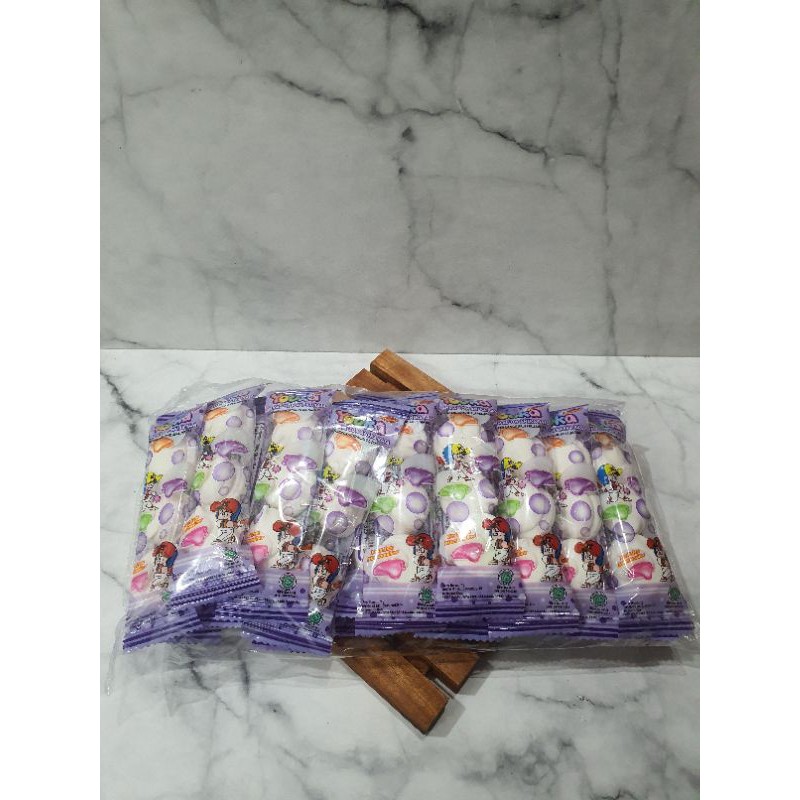 

Permen Cemilan Snack Makanan Jadul Youka Marshmallow Kapas Isi Buah Mainan Anak Murah (isi 20 pcs)