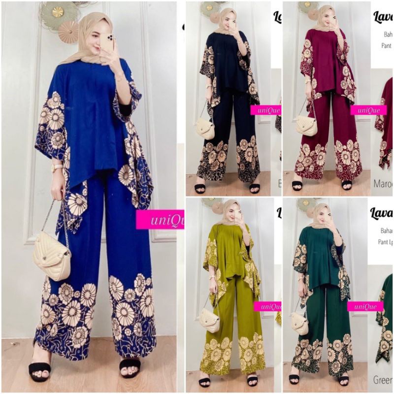 [PROMO] SETELAN WANITA/SETELAN TUNIK DRESS EMIRA/ SET JUMBO/ONE SET WAKA WAKA