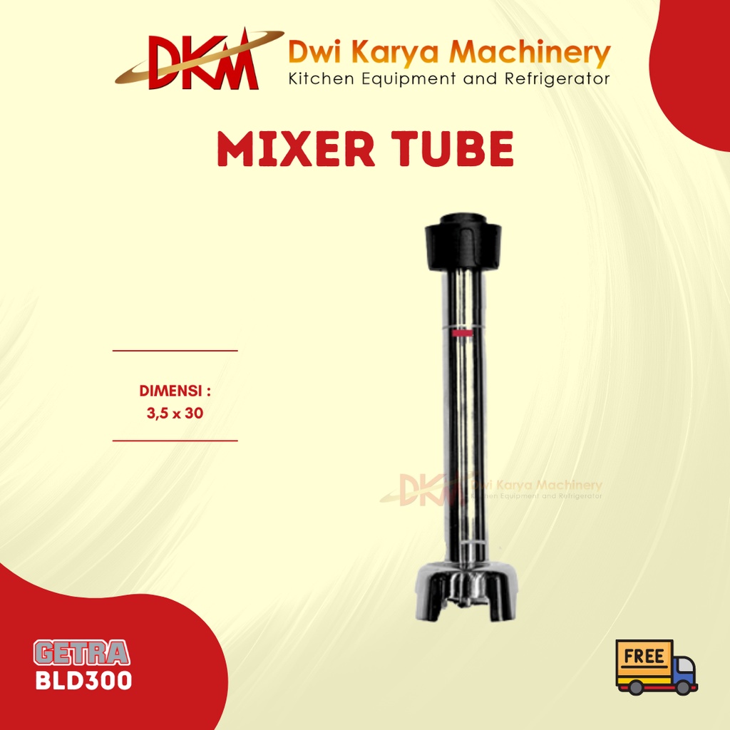 Mixer tube blade Getra BLD 300