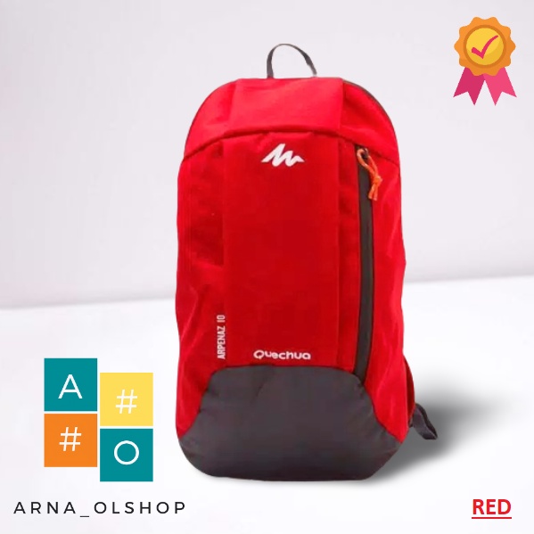 Quechua Tas Ransel Sepatu Sport Mini 10 Liter Anti air Resleting Best Quality Murah