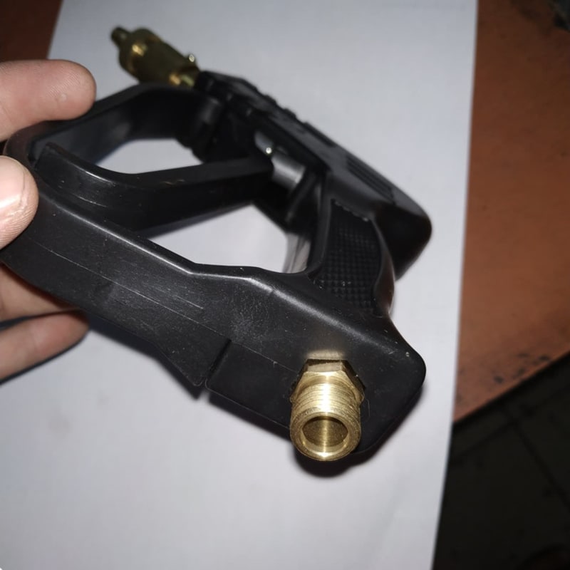 Gun steam tembakan air ac nosel steam gan semprotan
