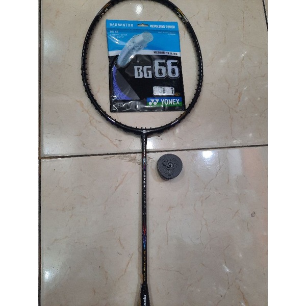 NEW Raket Badminton 38 Lbs APACS WOVEN ACCURATE (USED BY SONG KU HYUN) ORIGINAL
