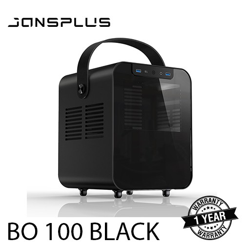 JONSPLUS CASE BO 100 ALUMINIUM CASING MINI ITX BLACK