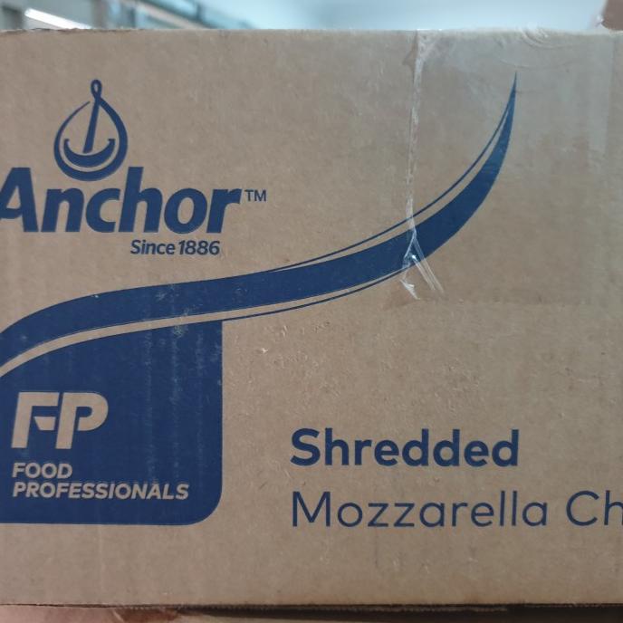 

BISA COD Anchor Shreeded Mozarella / Keju Mozarella Parut Anchor - 1kg