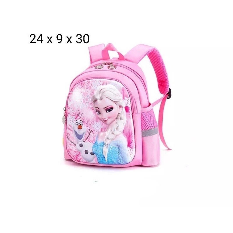 Tas Ransel anak motif Elsa Frozen tas sekolah anak perempuan tas anak TK SD paud ransel frozen