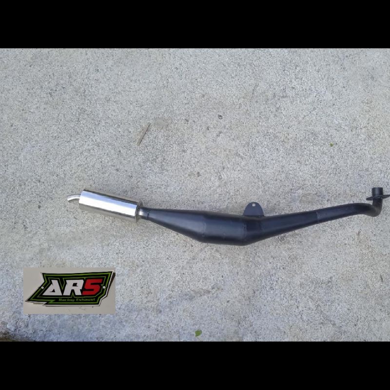 knalpot standard racing f1zr, f1, f1z, ujung crome non tameng