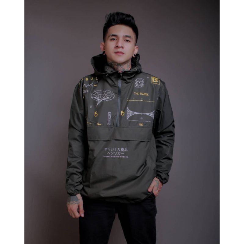 Jaket Pria Cagoule Math THE BOJIEL ORIGINAL