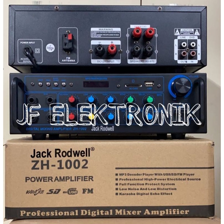 Power Amplifier Jack Rodwell ZH1002 / ZH 1002 Original