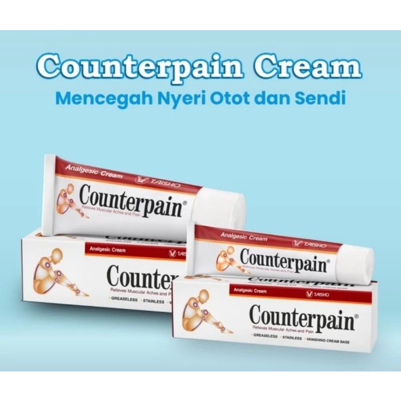 COUNTERPAIN DUO - Cream 30 Gr &amp; Cool 30 Gr