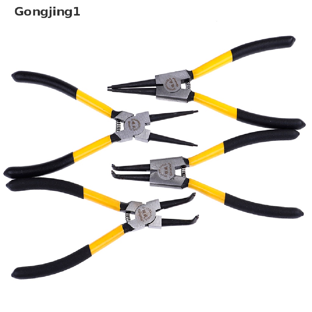 Gongjing1 1pc Tang Snap Ring Kombinasi Ukuran 7 &quot;