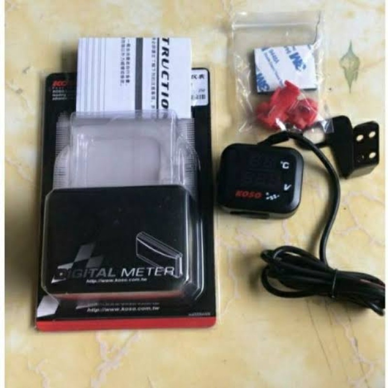 Voltmeter koso 3in1 charger hp