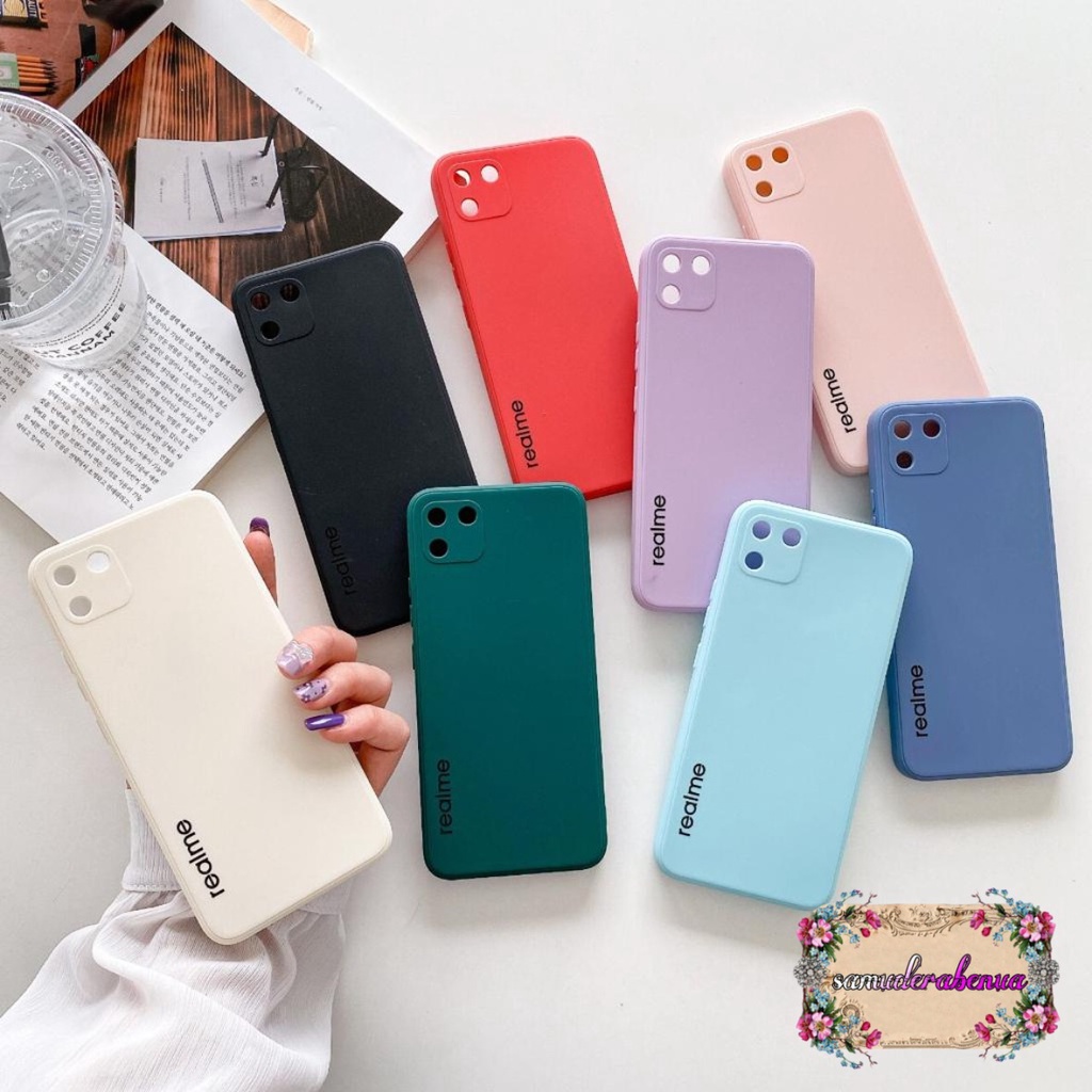 SOFTCASE ORIGINAL SILIKON PELINDUNG KAMERA REALME 6 7 7I C17 8 PRO SB2686