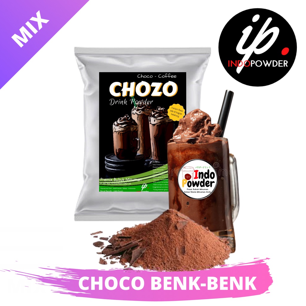 Bubuk Minuman CHOCO BENK-BENK 1Kg - Bubuk CHOCO BENK-BENK 1Kg - CHOCO BENK-BENK Bubuk 1Kg