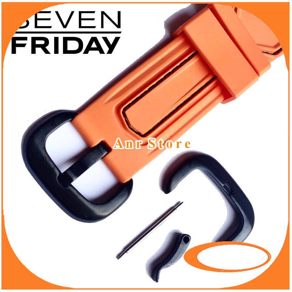 Buckle Engsel Jam Tangan SF Seven Friday 7Friday 24 mm Stainless