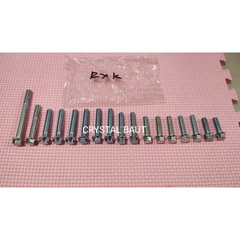 Baut Blok Set Yamaha RXK Baut 10 kunci 8