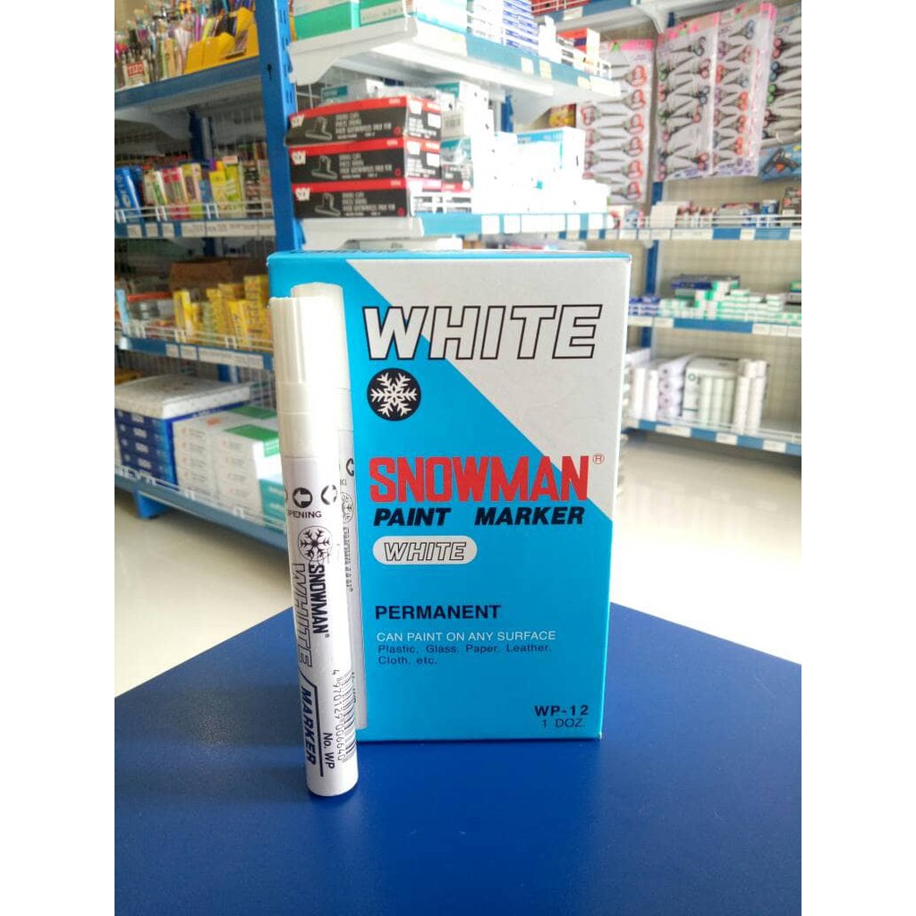 

Ready Spidol Paint Marker White Besar