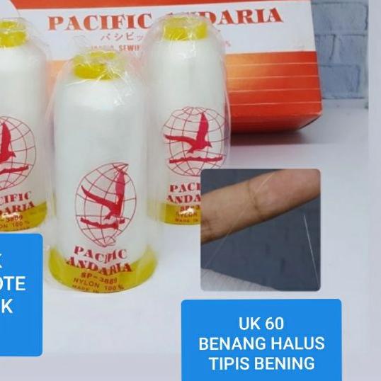 ♤ PACIFIC ANDARIA BENANG SENAR KENUR NYLON TIPIS TRANPARAN BENING UNTUK JAHIT MENJAHIT PAYET MOTE MU