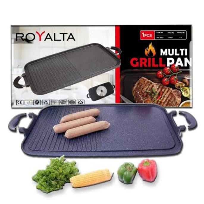 Paling Dicari] Multi Grill Pan Royalta Xbl 6027 Panggangan Royalta Multi Grill Pan