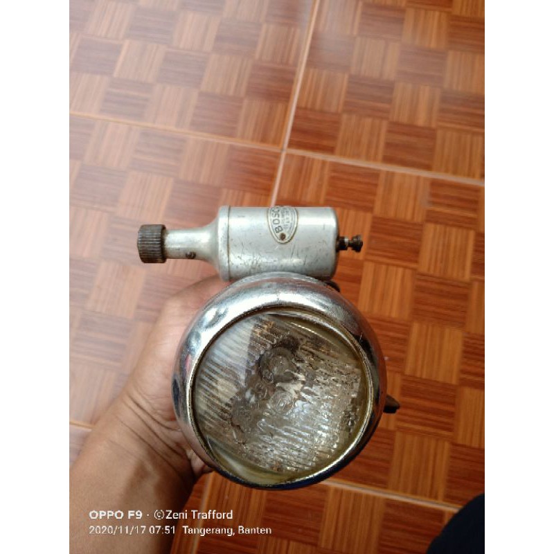 Set Lampu onthel Bosch