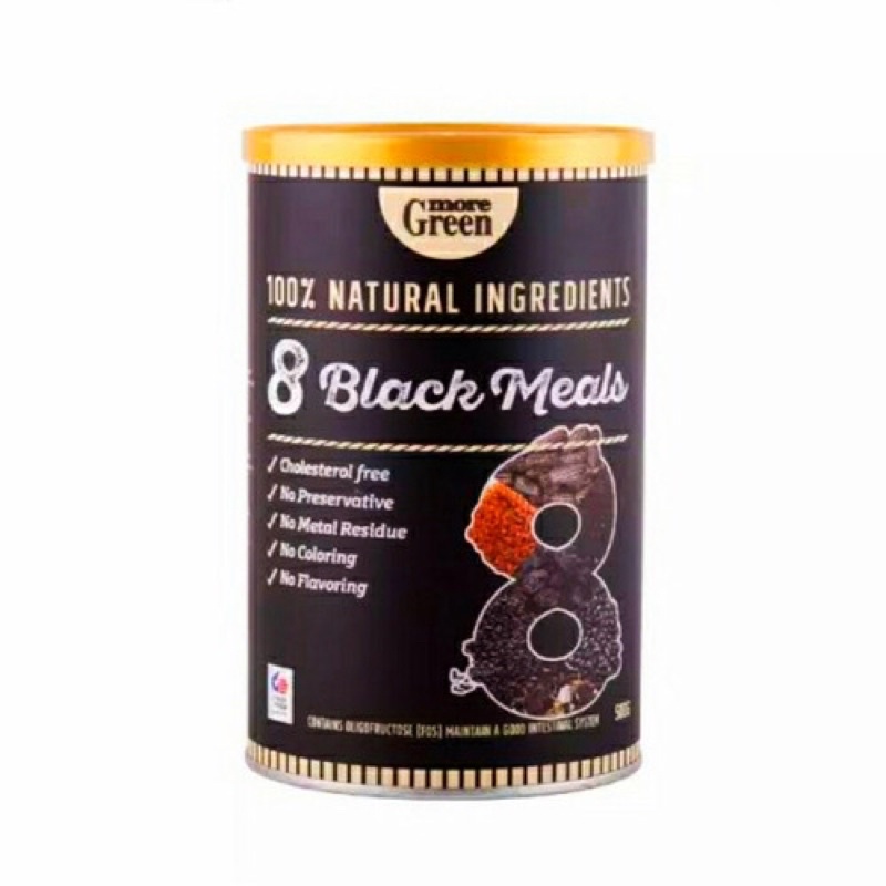 

More Green 8 Black Meals 500g