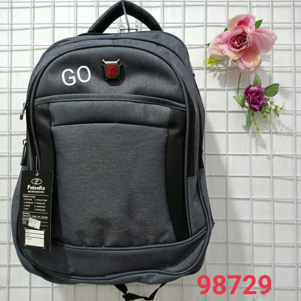 gos PALO ALTO TAS RANSEL A3 Laptop Free RainCover Original