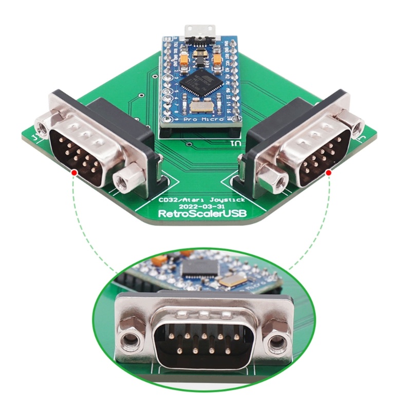 Zzz Adapter Konverter Joystick Ke USB Untuk SEGACD32