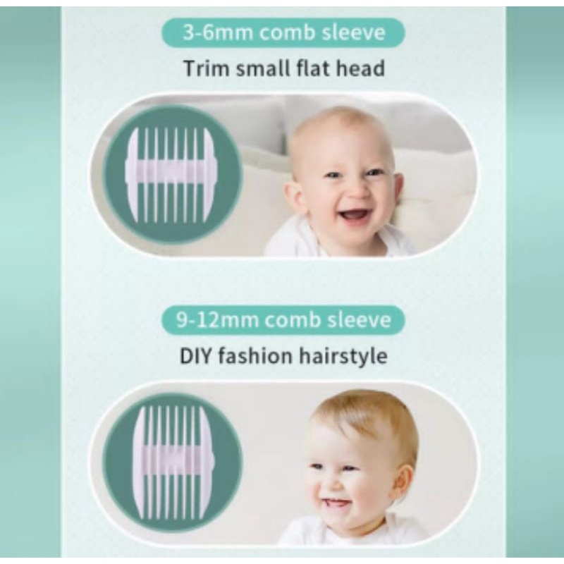 alat cukur rambut bayi recharger