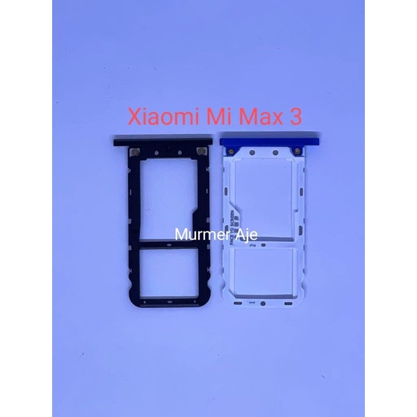 Sim card tray slot sim tempat kartu xiaomi mi max 3 oem