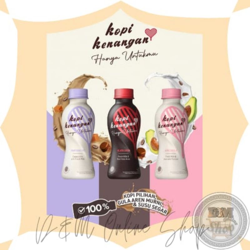 Jual Kopi Kenangan Botol 220ml Shopee Indonesia 4236