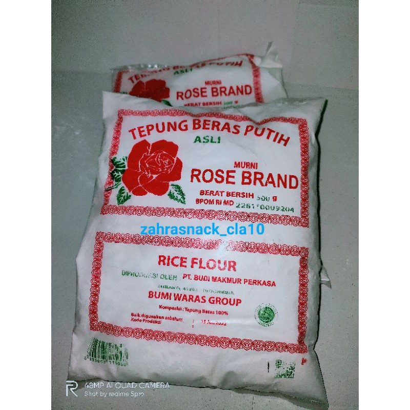 Tepung Beras Rose Brand 500gr