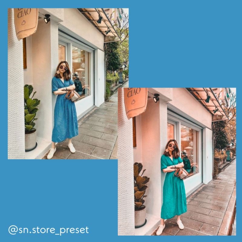 PRESET LIGHTROOM ORANGE AND TEAL For IOS &amp; Android