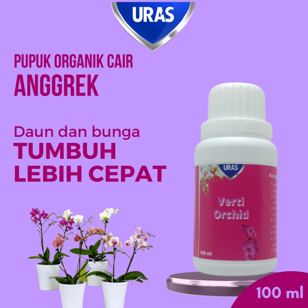 Jual Pupuk Bunga Hias Anggrek Orchid NPK Organik Cair Penyubur Tanaman ...