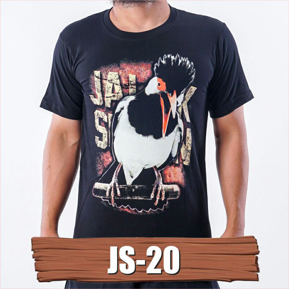 KAOS BURUNG JALAK SUREN 20 KAOS KICAU KAOS GAMBAR BURUNG JALAK SUREN