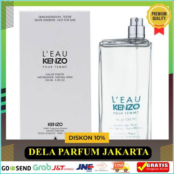 KENZO LEAU PAR POUR FEMME 100ML EDT - PARFUM ORIGINAL TESTER ASLI IMPORT 