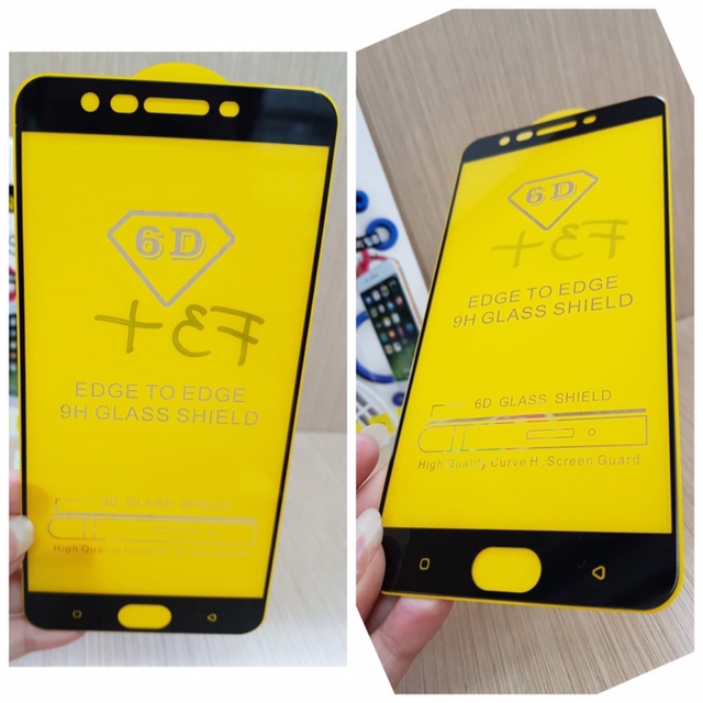 TG Koreax Oppo F3 Plus F3+ Full Oppo R9S+ Full Tempered Glass AntiGores HP