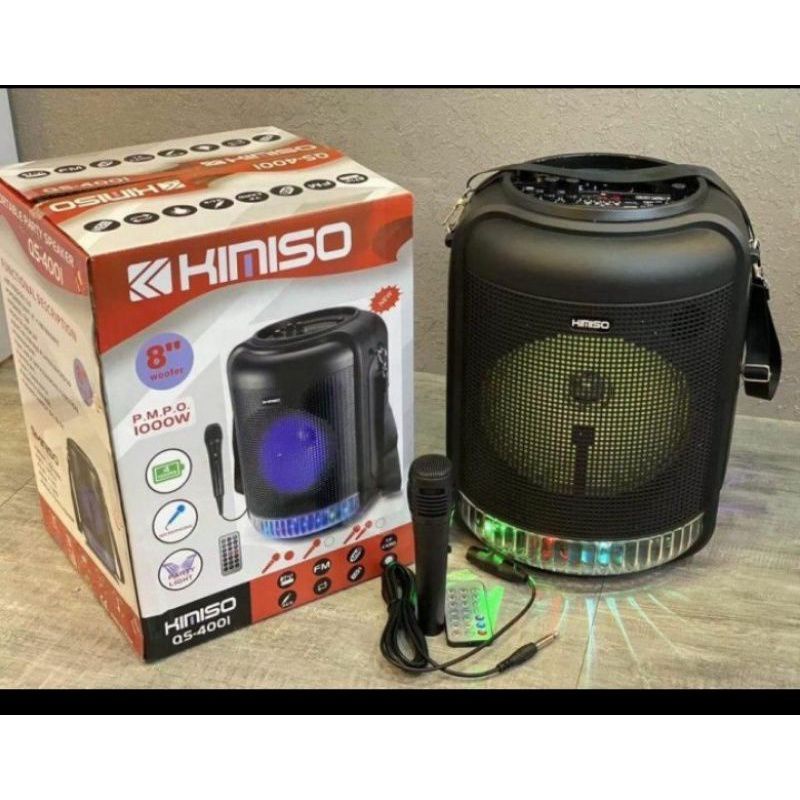 SPEAKER BLUETOOTH 8'5 INCH KIMISO QS-4001